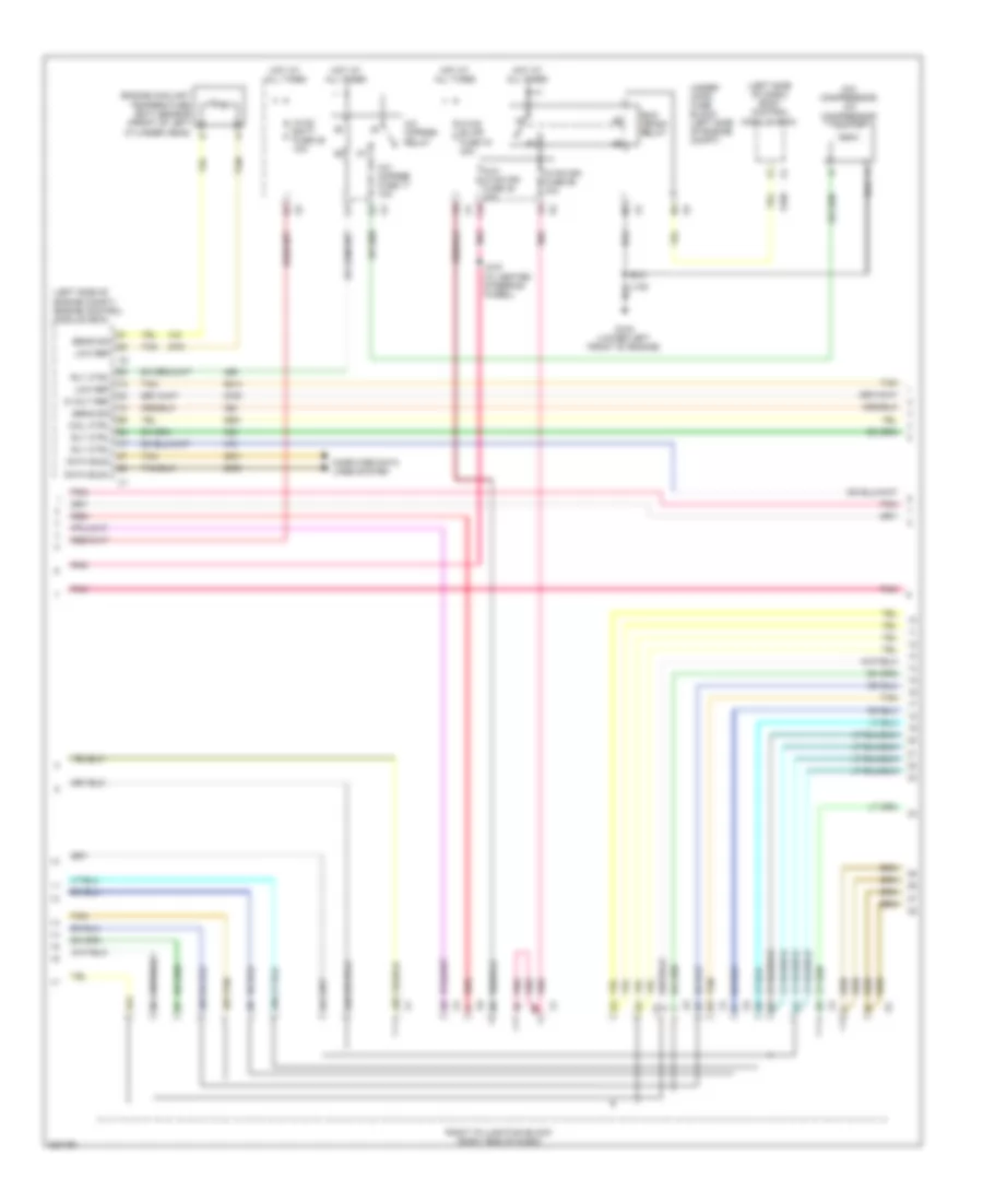 Manual A C Wiring Diagram 2 of 4 for Chevrolet Tahoe Hybrid 2011