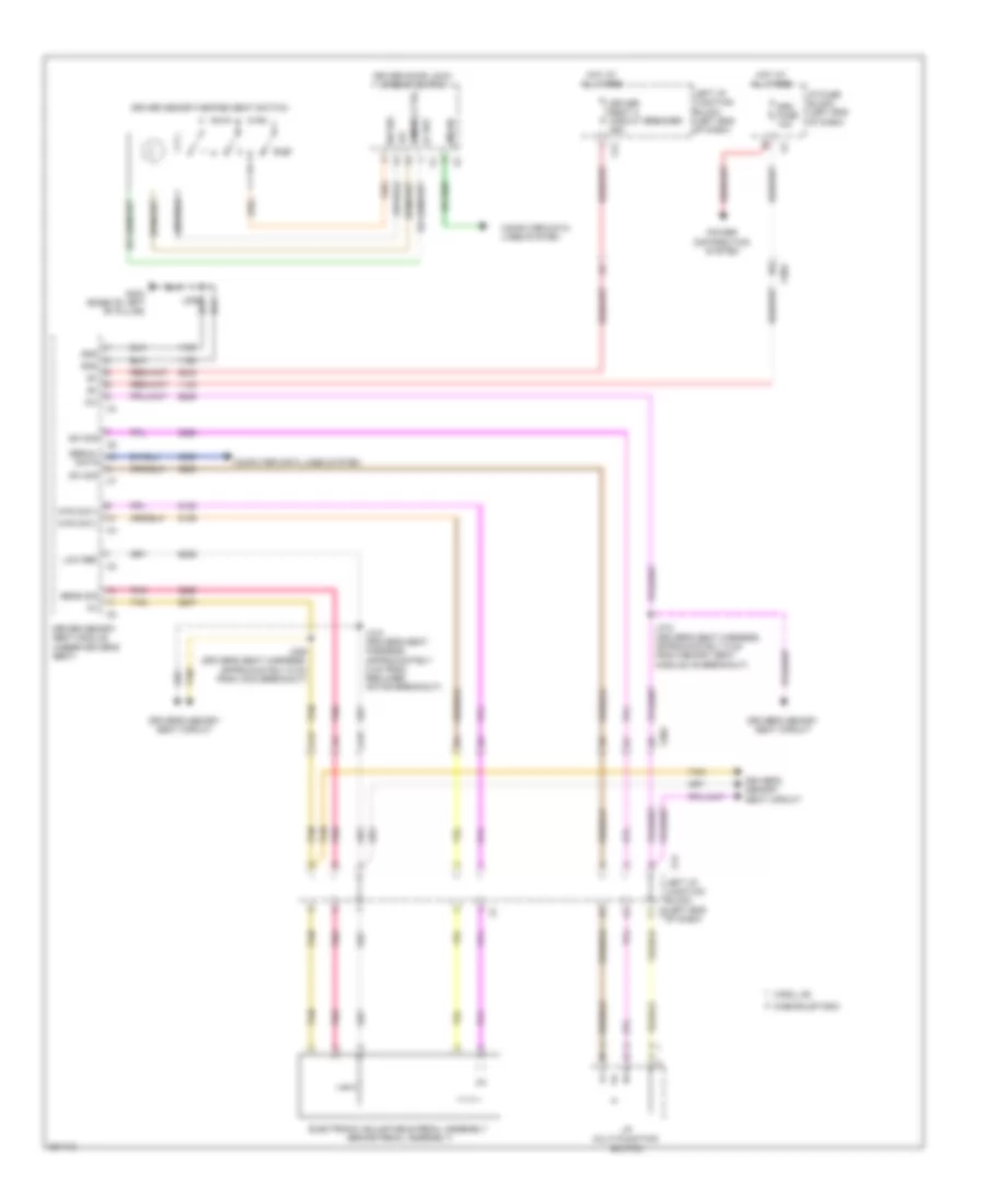 Adjustable Pedal Wiring Diagram for Chevrolet Tahoe Hybrid 2011