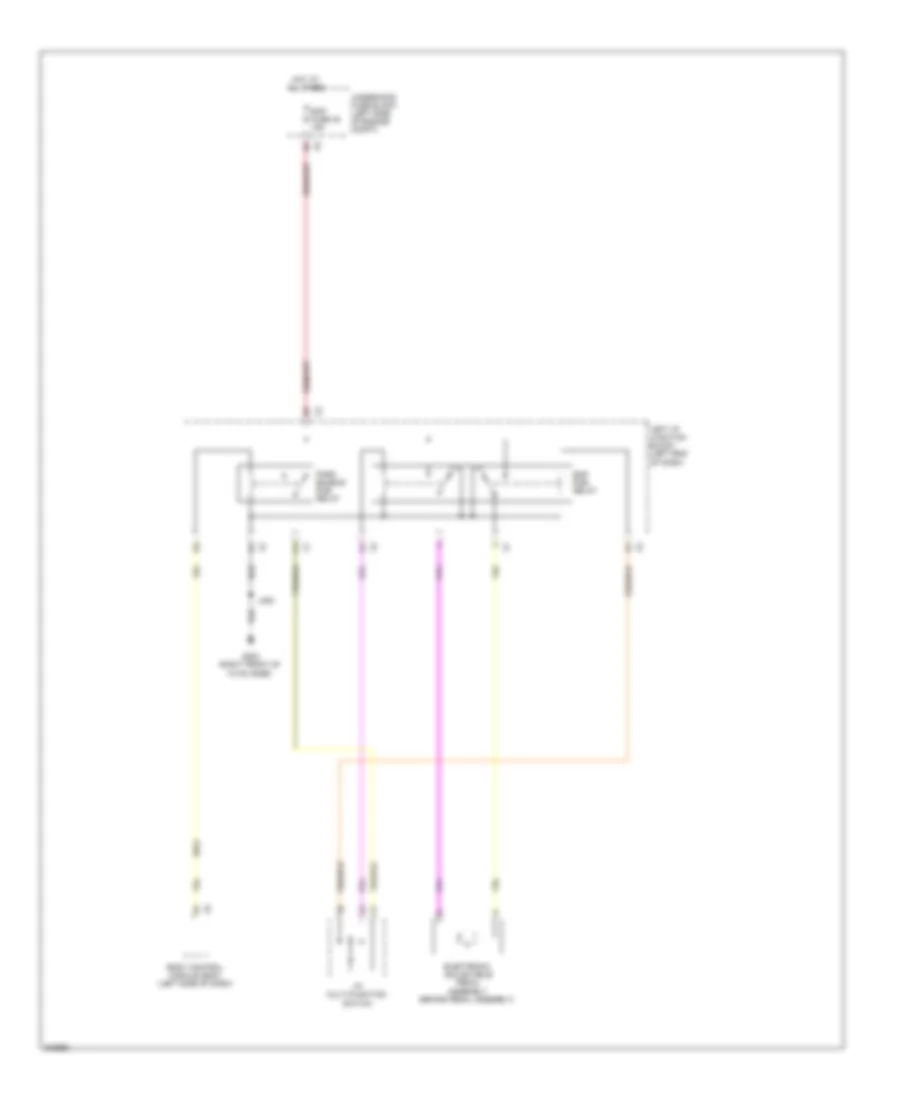 Adjustable Pedal Wiring Diagram for Chevrolet Tahoe Hybrid 2011