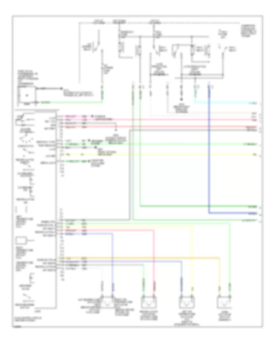 Manual A C Wiring Diagram 1 of 2 for Chevrolet Impala LS 2006