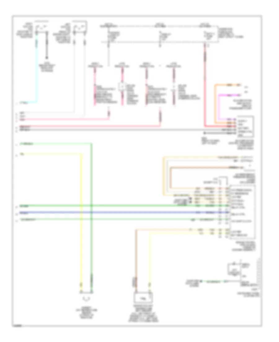 Manual A C Wiring Diagram 2 of 2 for Chevrolet Impala LS 2006