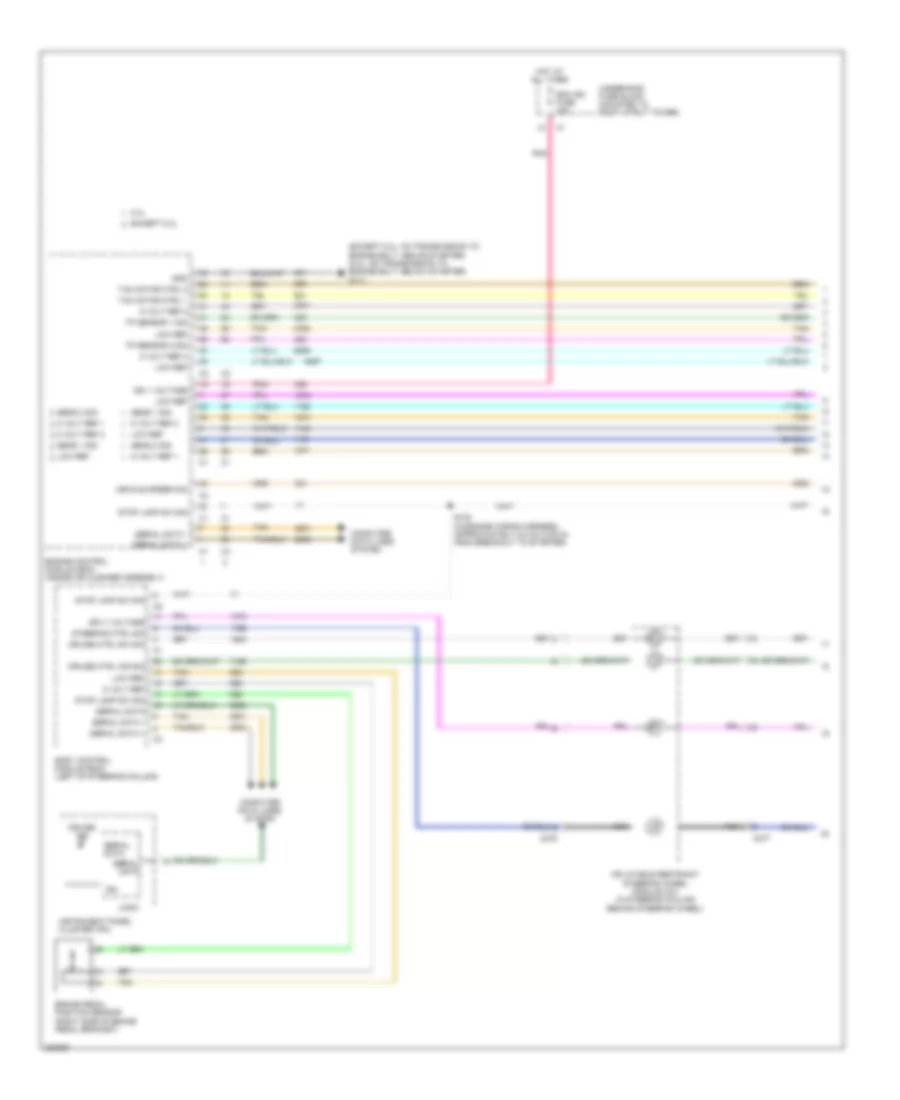 Cruise Control Wiring Diagram 1 of 2 for Chevrolet Impala LS 2006