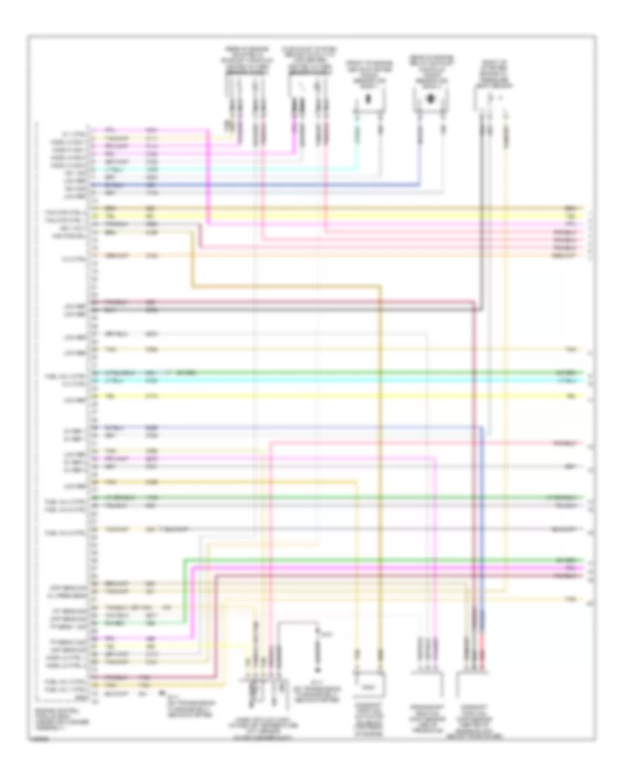 3 5L VIN K Engine Performance Wiring Diagram 1 of 4 for Chevrolet Impala LS 2006
