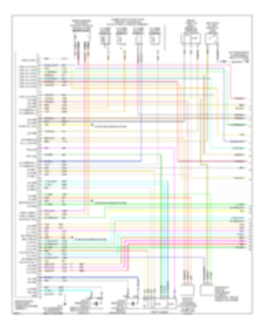 5 3L VIN C Engine Performance Wiring Diagram 1 of 4 for Chevrolet Impala LS 2006