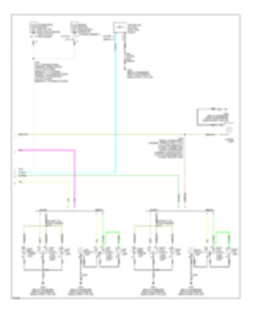 Exterior Lamps Wiring Diagram (2 of 2) for Chevrolet Impala LS 2006