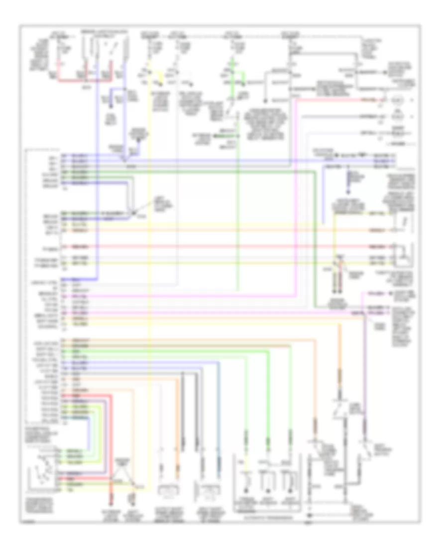 A T Wiring Diagram for Chevrolet Tracker 2004