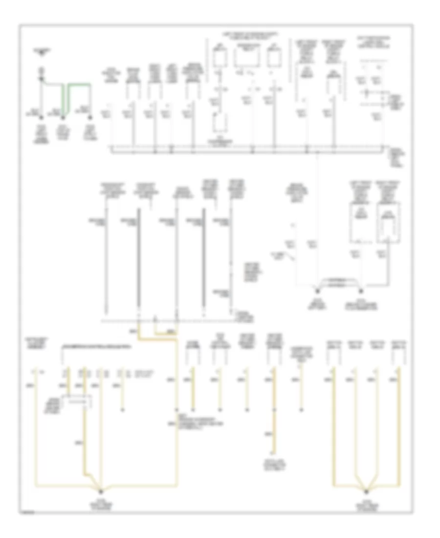 Ground Distribution Wiring Diagram 1 of 3 for Chevrolet Prizm LSi 2002