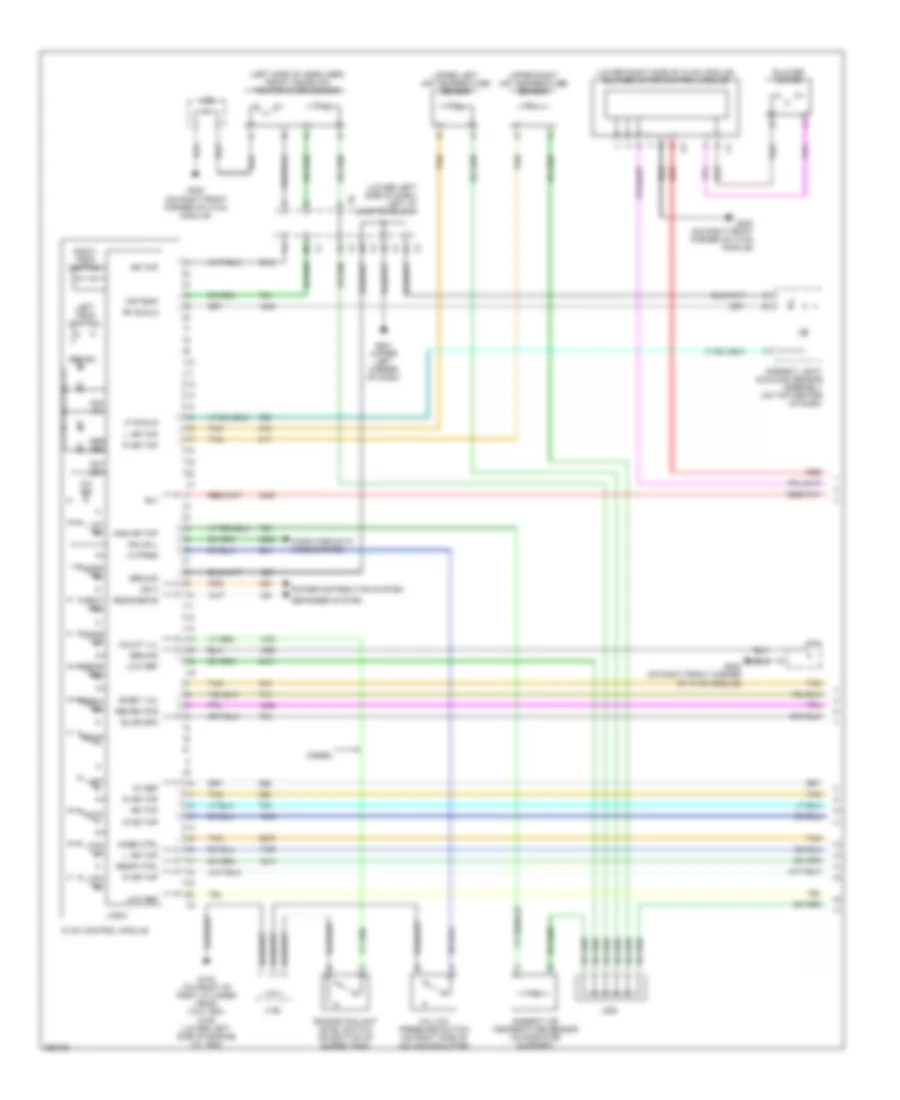 Automatic A C Wiring Diagram 1 of 3 for Chevrolet Silverado HD 2007 3500