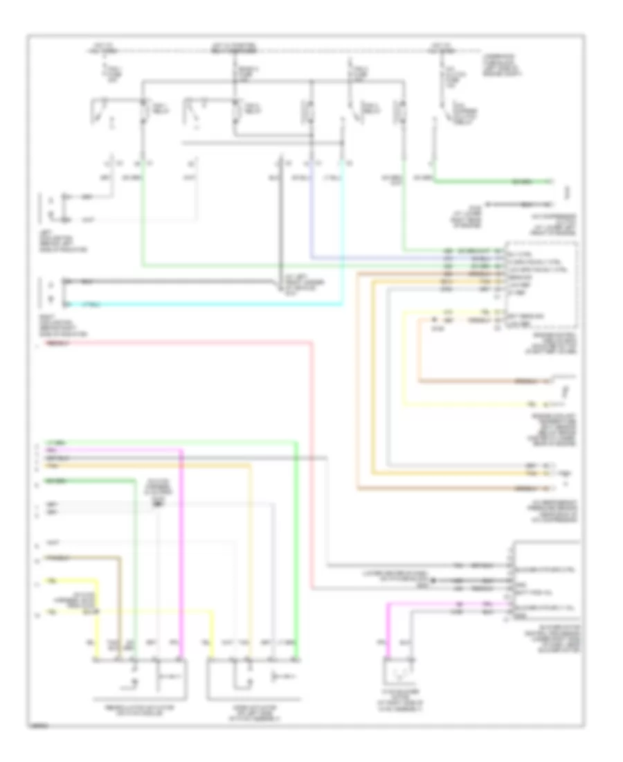 Manual AC Wiring Diagram (2 of 2) for Chevrolet Equinox LS 2007