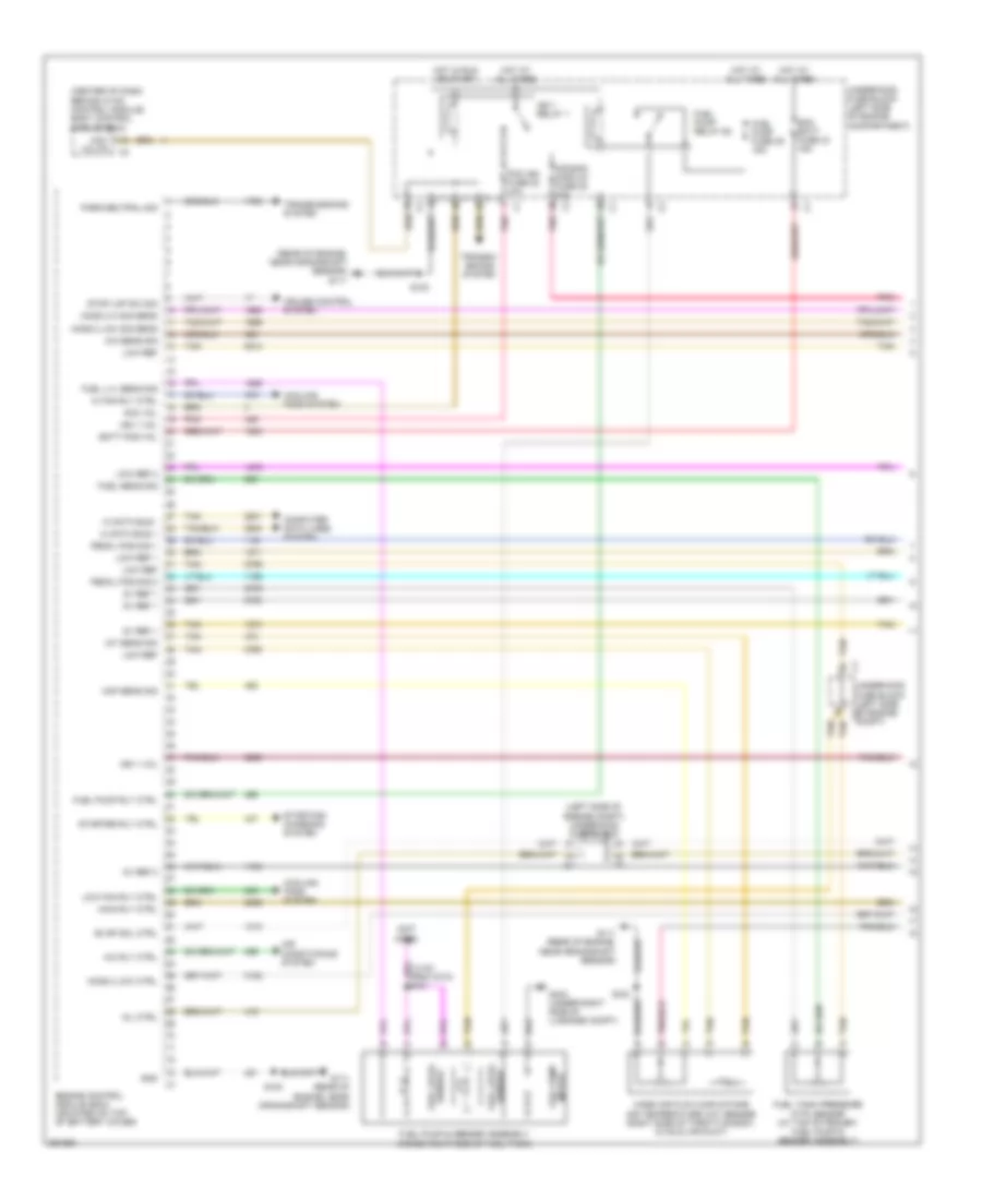 3 4L VIN F Engine Performance Wiring Diagram 1 of 3 for Chevrolet Equinox LS 2007