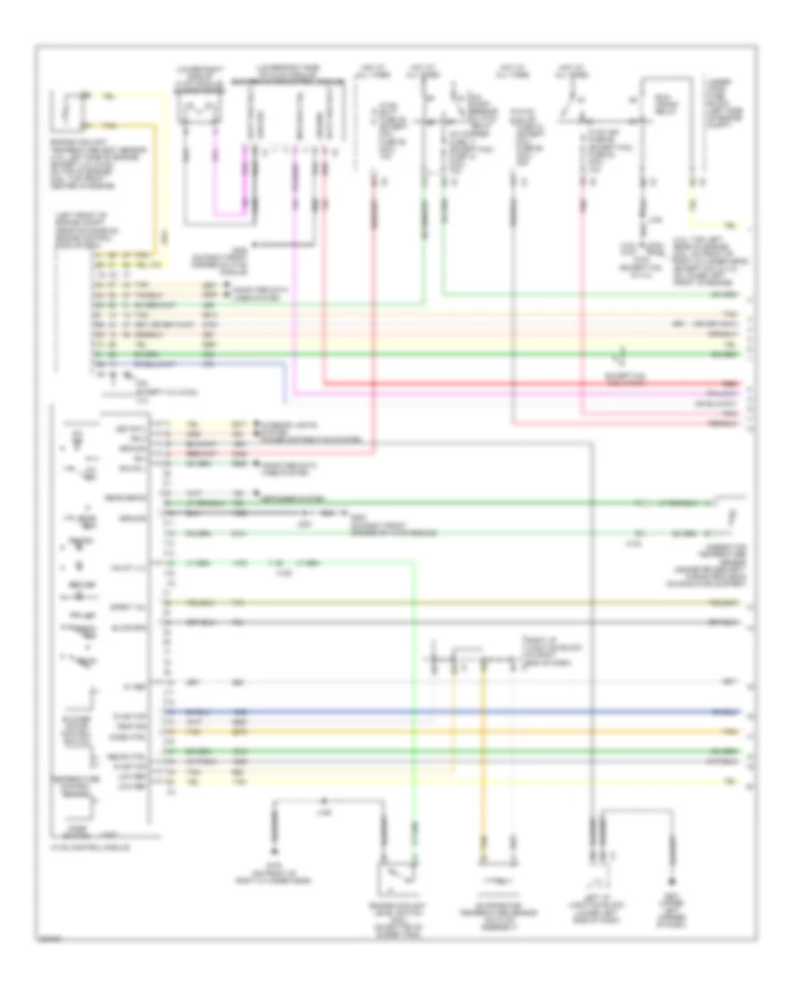 Manual AC Wiring Diagram (1 of 3) for Chevrolet Cab  Chassis Silverado 3500 HD 2010