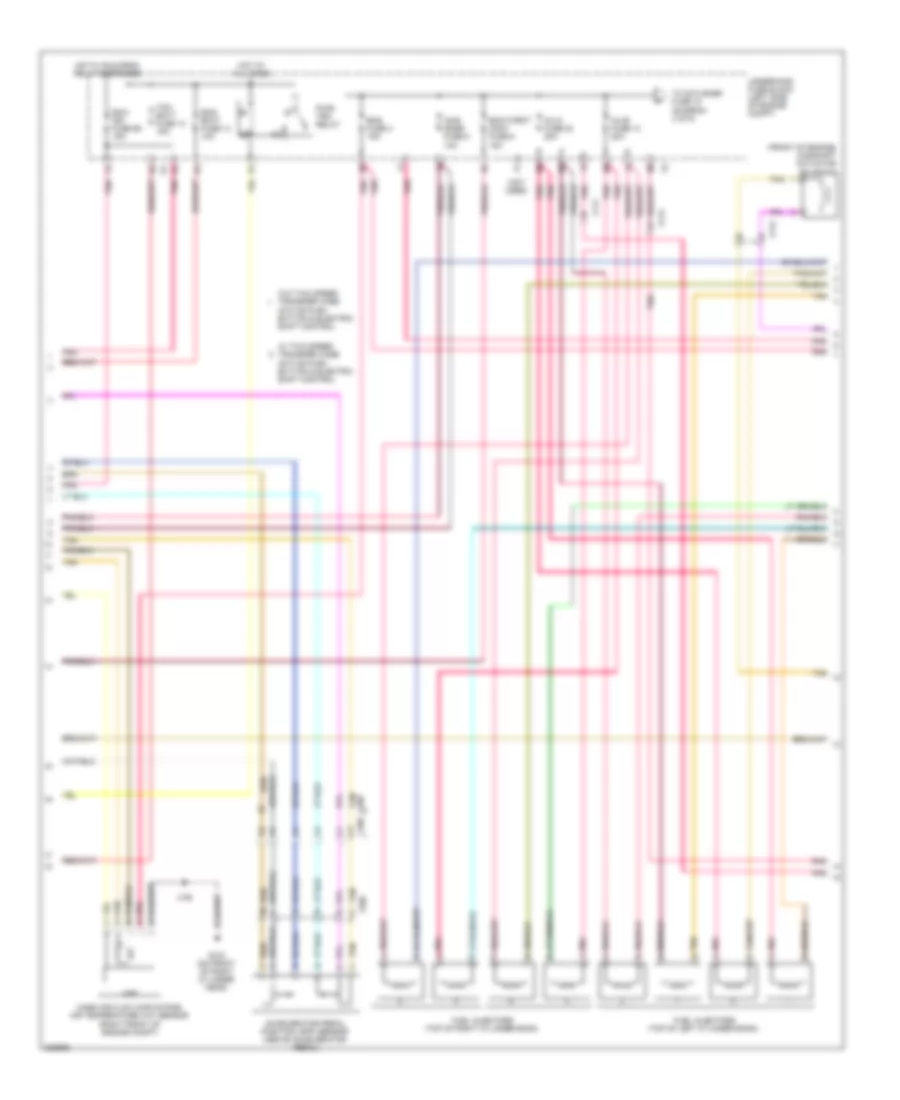 6.0L VIN G, Engine Performance Wiring Diagram (2 of 5) for Chevrolet Cab  Chassis Silverado 3500 HD 2010