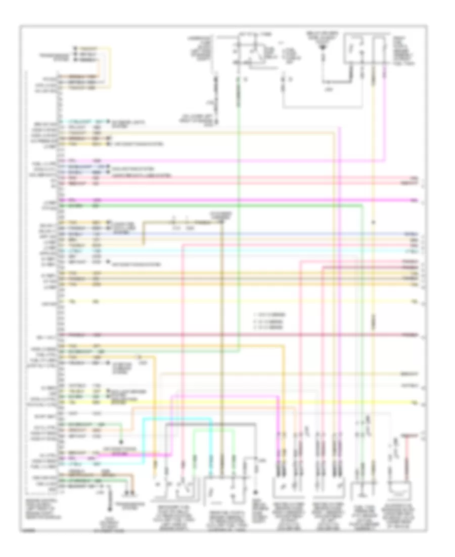 6.0L VIN K, Engine Performance Wiring Diagram (1 of 5) for Chevrolet Cab  Chassis Silverado 3500 HD 2010
