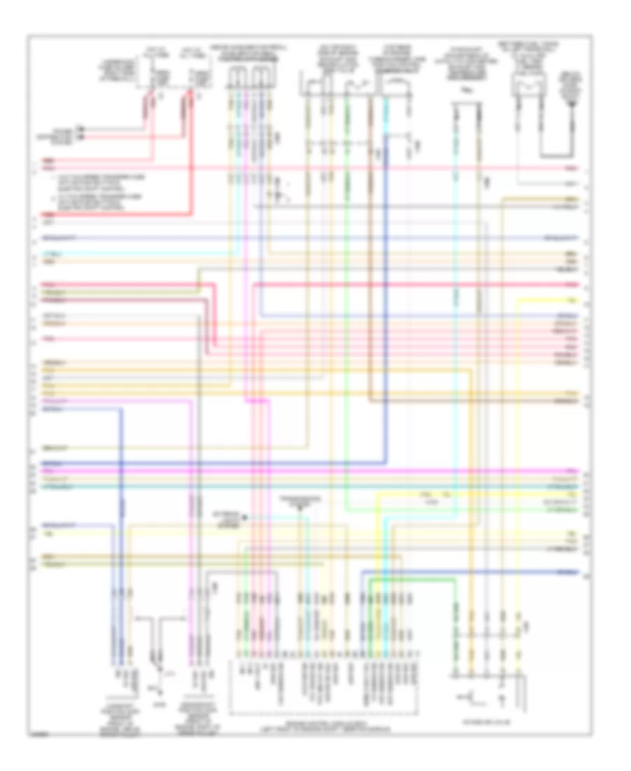 6.6L VIN 6, Engine Performance Wiring Diagram (3 of 5) for Chevrolet Cab  Chassis Silverado 3500 HD 2010