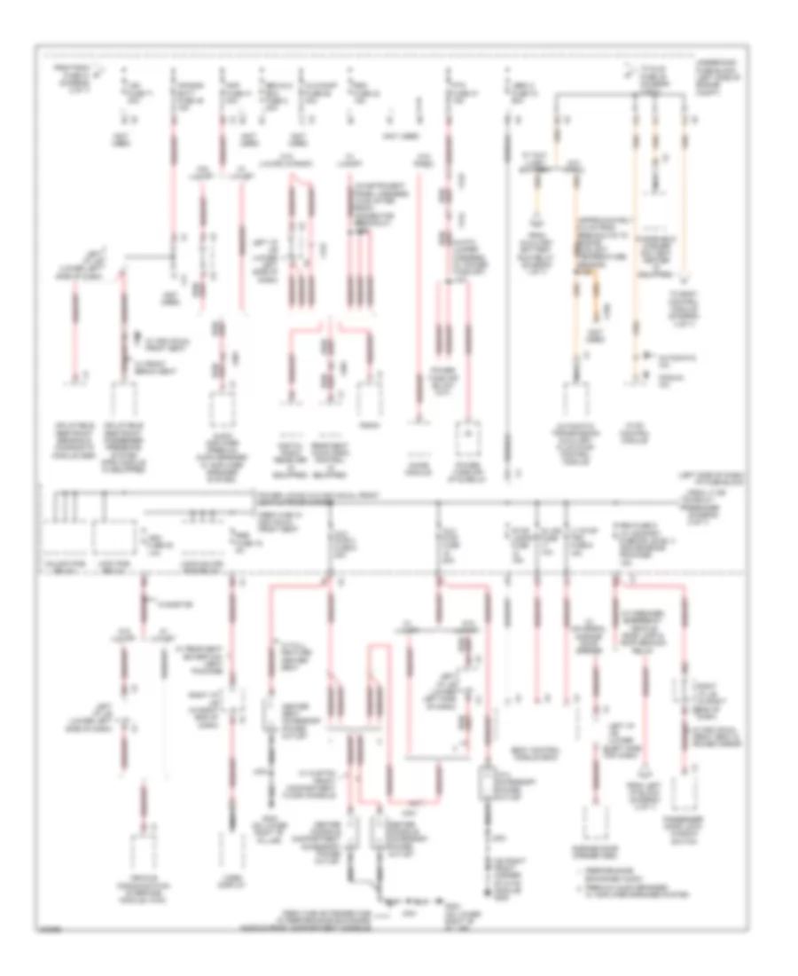 6.0L VIN G, Power Distribution Wiring Diagram (3 of 7) for Chevrolet Cab  Chassis Silverado 3500 HD 2010