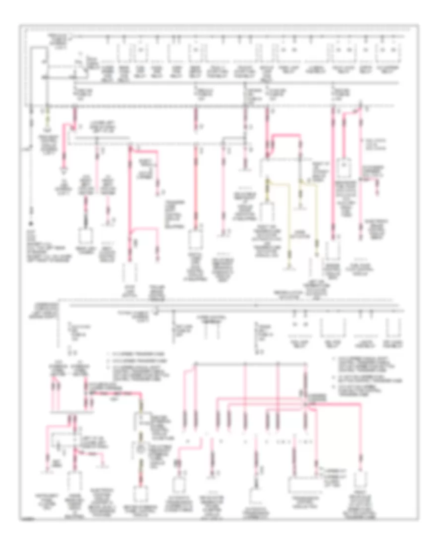 6.0L VIN G, Power Distribution Wiring Diagram (5 of 7) for Chevrolet Cab  Chassis Silverado 3500 HD 2010
