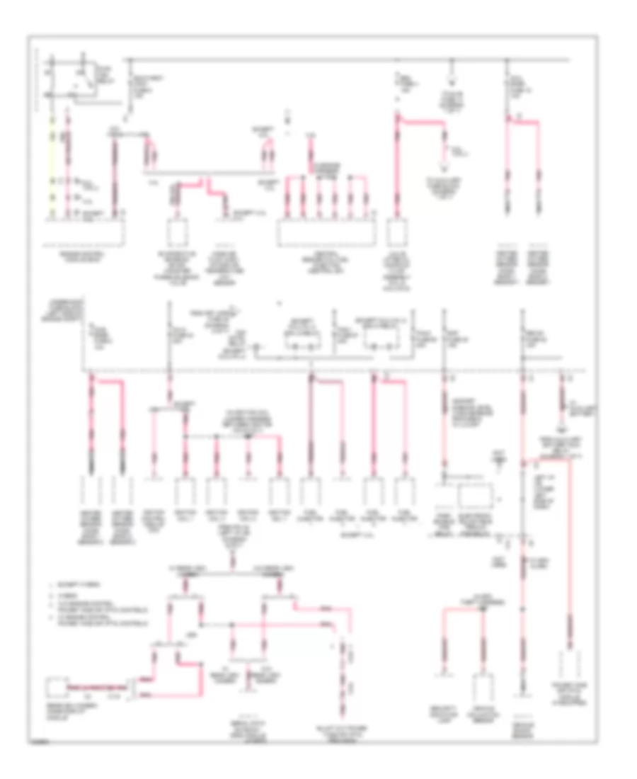6.0L VIN K, Power Distribution Wiring Diagram (6 of 7) for Chevrolet Cab  Chassis Silverado 3500 HD 2010