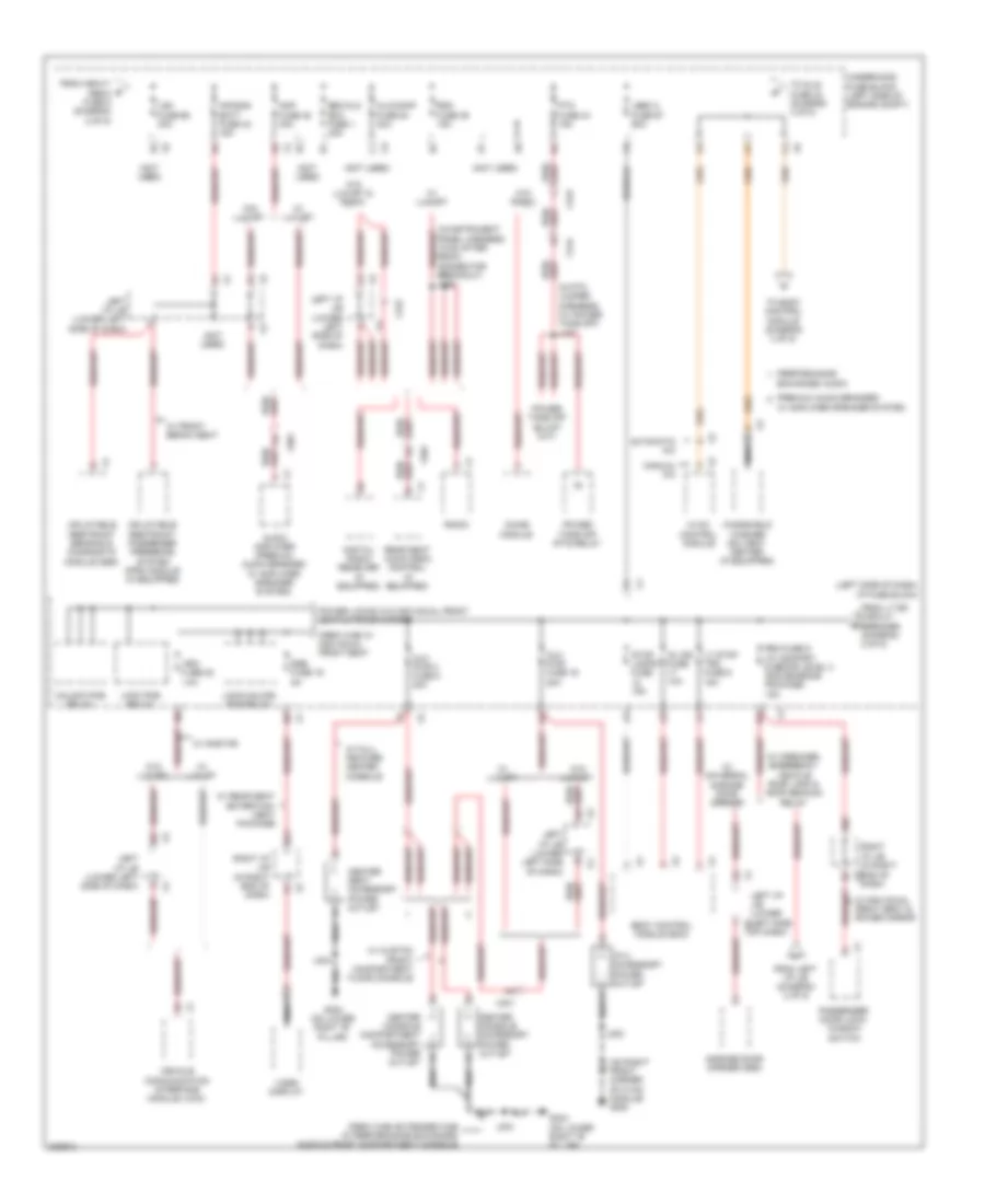6.6L VIN 6, Power Distribution Wiring Diagram (3 of 5) for Chevrolet Cab  Chassis Silverado 3500 HD 2010