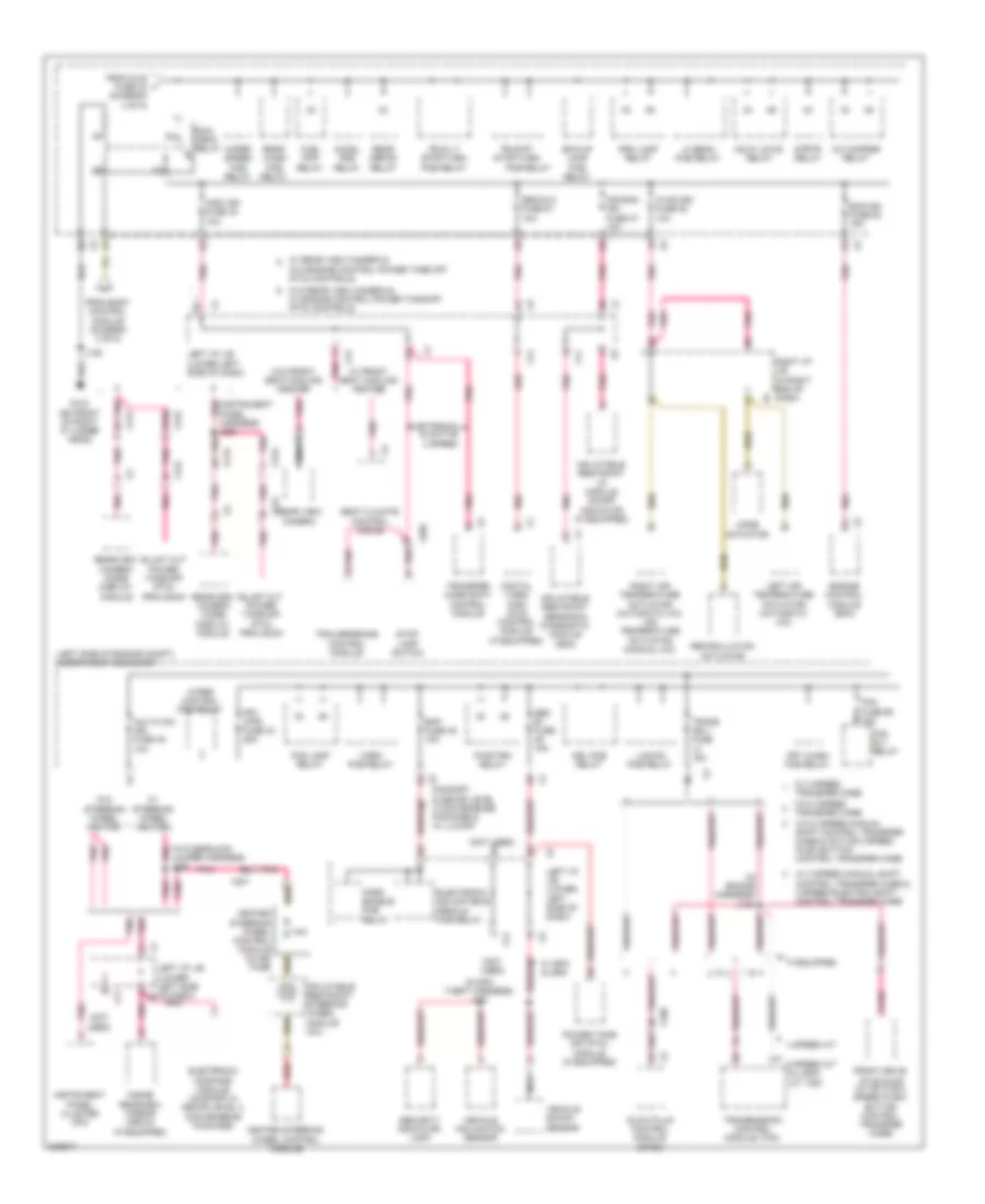 6.6L VIN 6, Power Distribution Wiring Diagram (5 of 5) for Chevrolet Cab  Chassis Silverado 3500 HD 2010