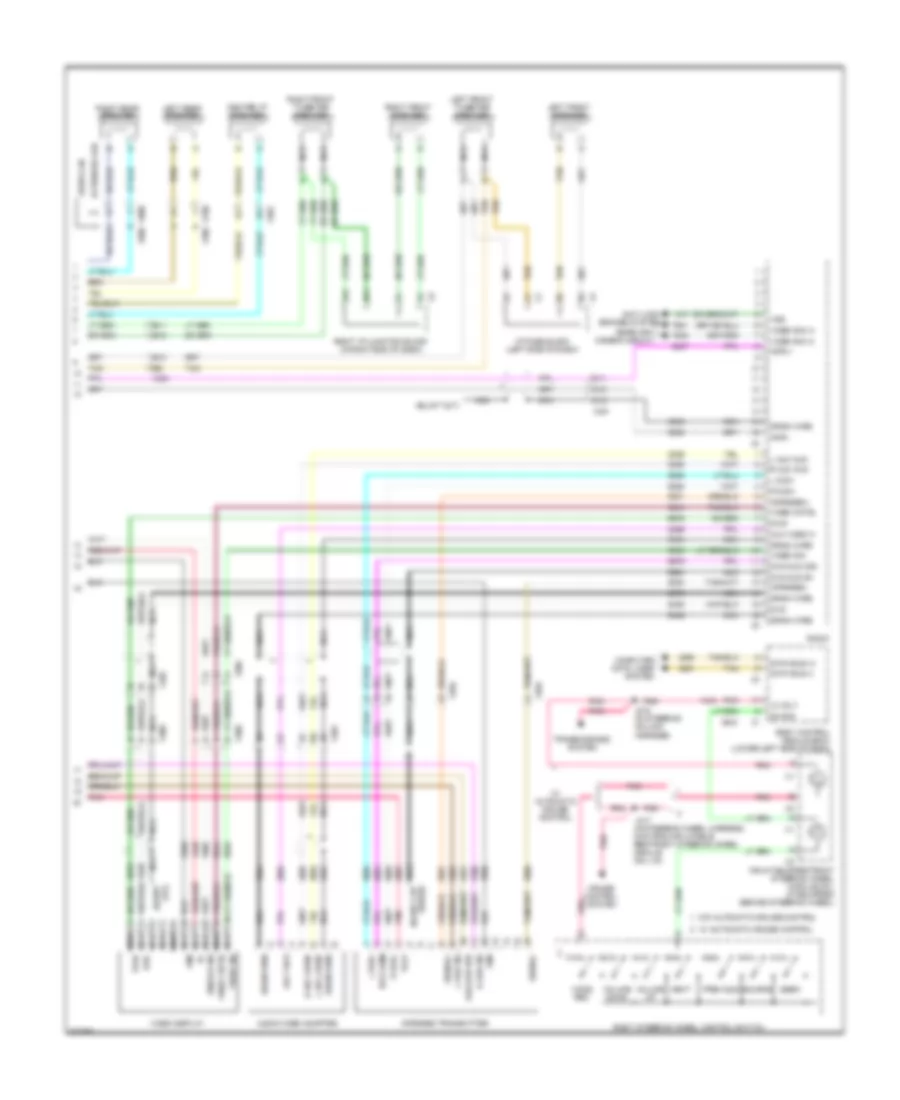 Radio Wiring Diagram, with Y91  with UQA (3 of 3) for Chevrolet Cab  Chassis Silverado 3500 HD 2010