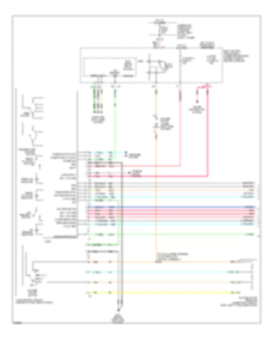 2.2L VIN F, Manual AC Wiring Diagram (1 of 2) for Chevrolet Cobalt SS 2008