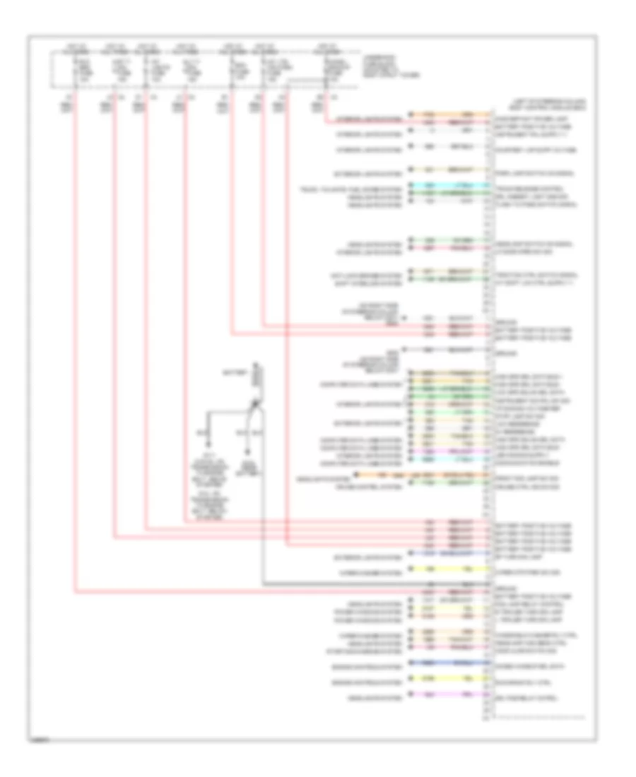 Body Control Modules Wiring Diagram (2 of 2) for Chevrolet Impala LT 2006