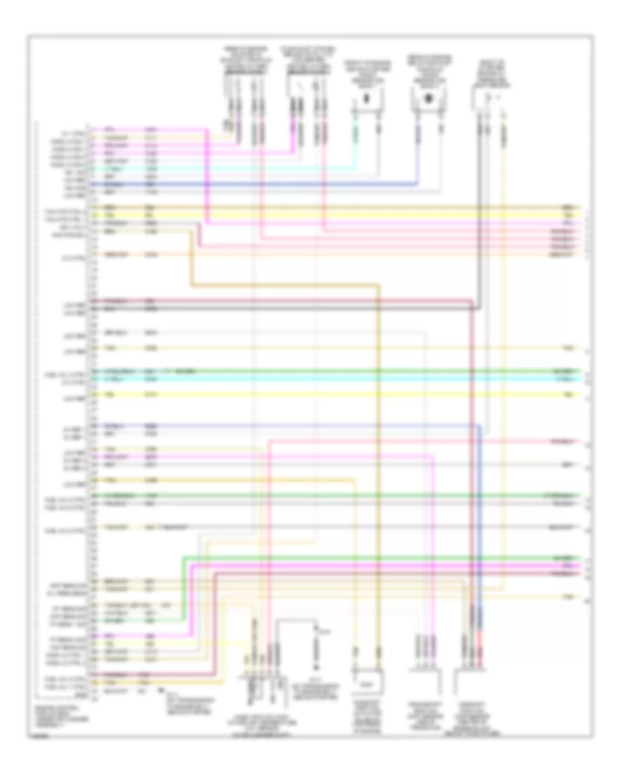 3 9L VIN 1 Engine Performance Wiring Diagram 1 of 4 for Chevrolet Impala LT 2006