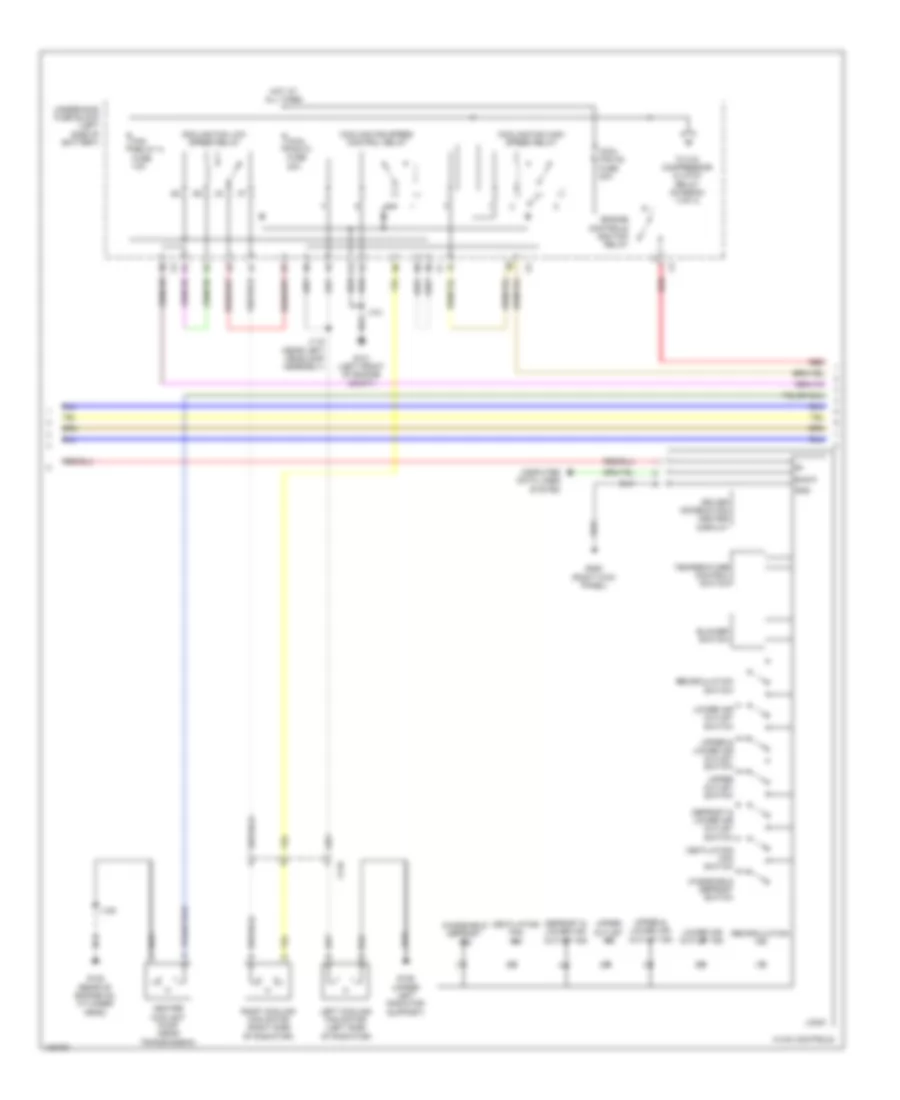 Manual AC Wiring Diagram (2 of 4) for Chevrolet Malibu LTZ 2014