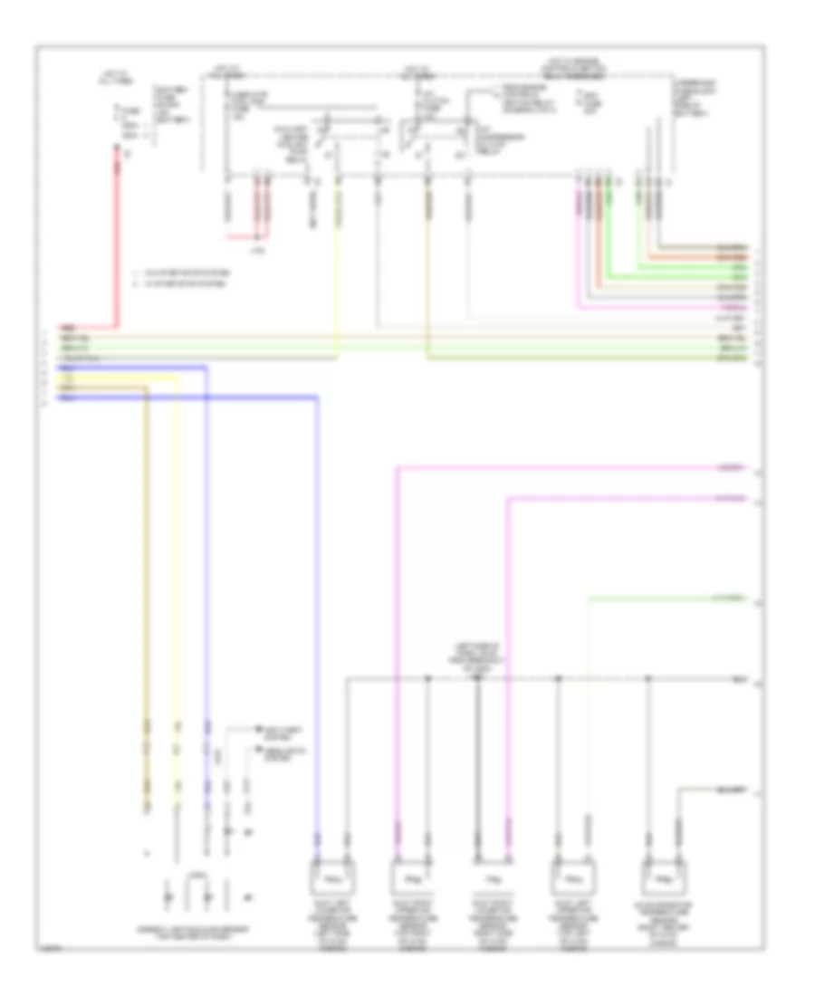 Manual AC Wiring Diagram (3 of 4) for Chevrolet Malibu LTZ 2014