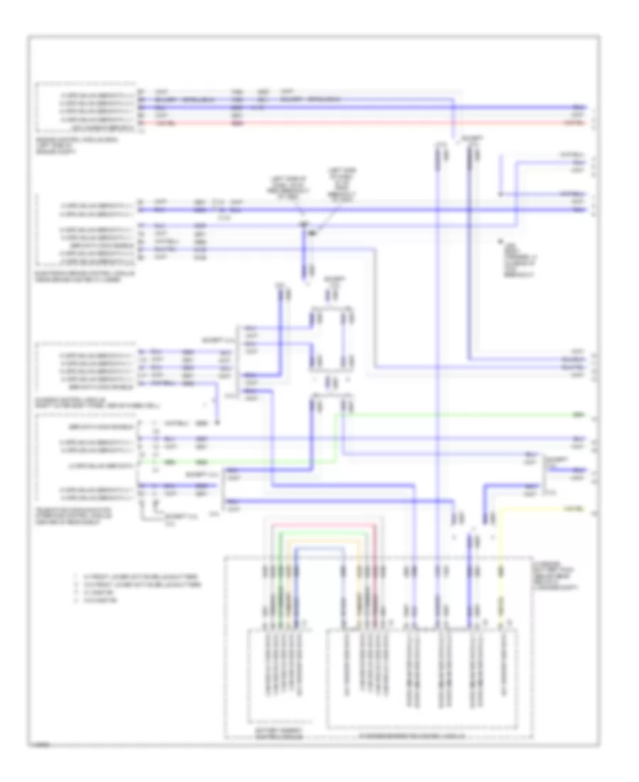 Computer Data Lines Wiring Diagram 1 of 4 for Chevrolet Malibu LTZ 2014