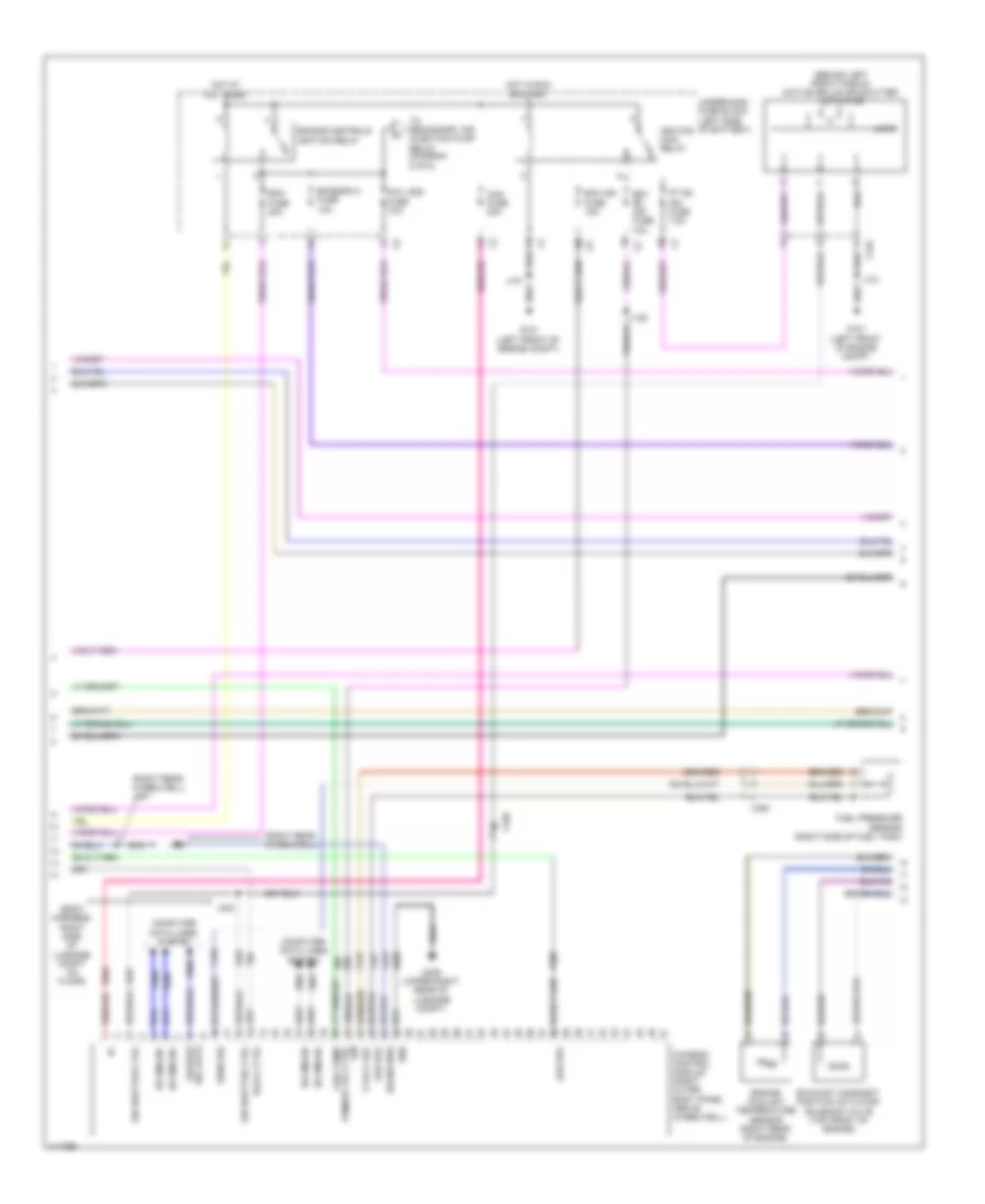 2.4L VIN R, Engine Controls Wiring Diagram (2 of 6) for Chevrolet Malibu LTZ 2014