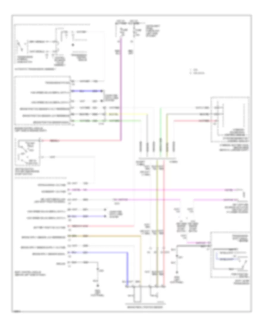 Ignition Lock Solenoid Wiring Diagram for Chevrolet Malibu LTZ 2014