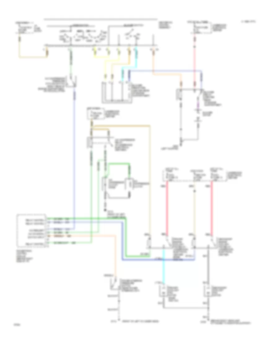 Air Conditioning Wiring Diagrams for Chevrolet Caprice Impala SS 1995