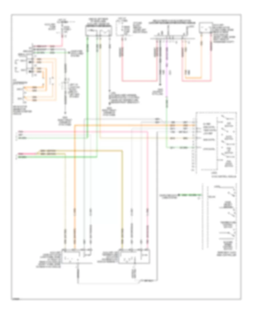 Automatic AC Wiring Diagram, Hybrid (4 of 4) for Chevrolet Tahoe 2008