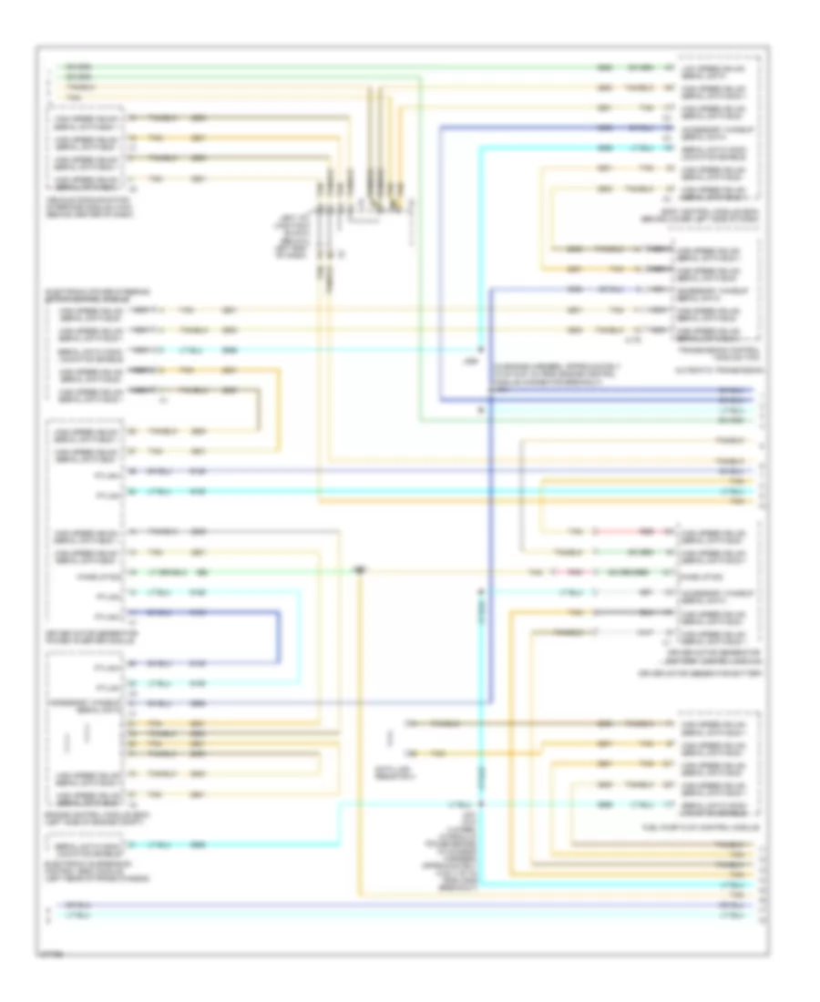 Computer Data Lines Wiring Diagram, Hybrid (2 of 3) for Chevrolet Tahoe 2008