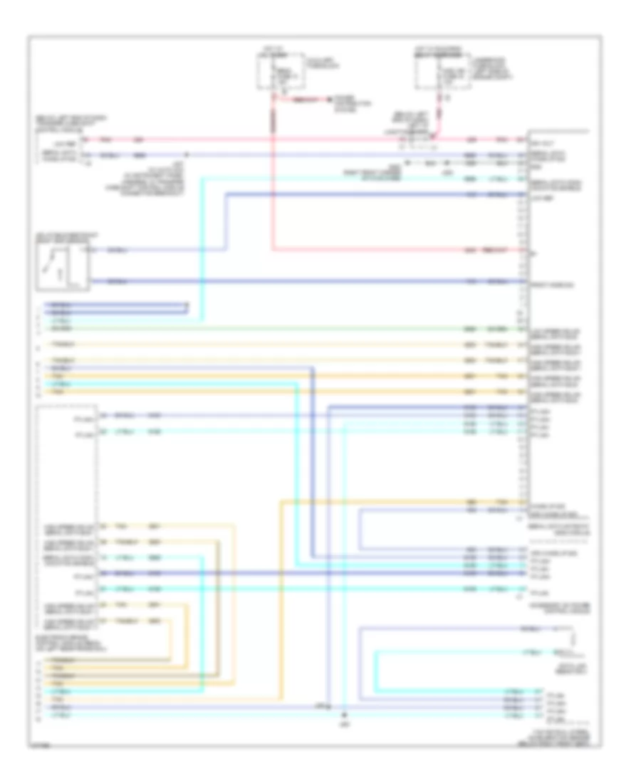 Computer Data Lines Wiring Diagram, Hybrid (3 of 3) for Chevrolet Tahoe 2008