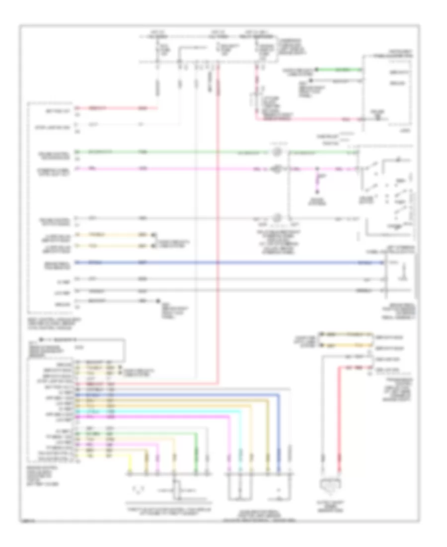 Cruise Control Wiring Diagram for Chevrolet Equinox LT 2007