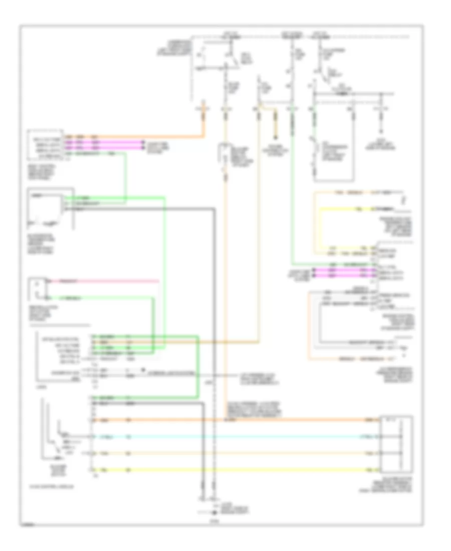Manual AC Wiring Diagram for Chevrolet Colorado 2008