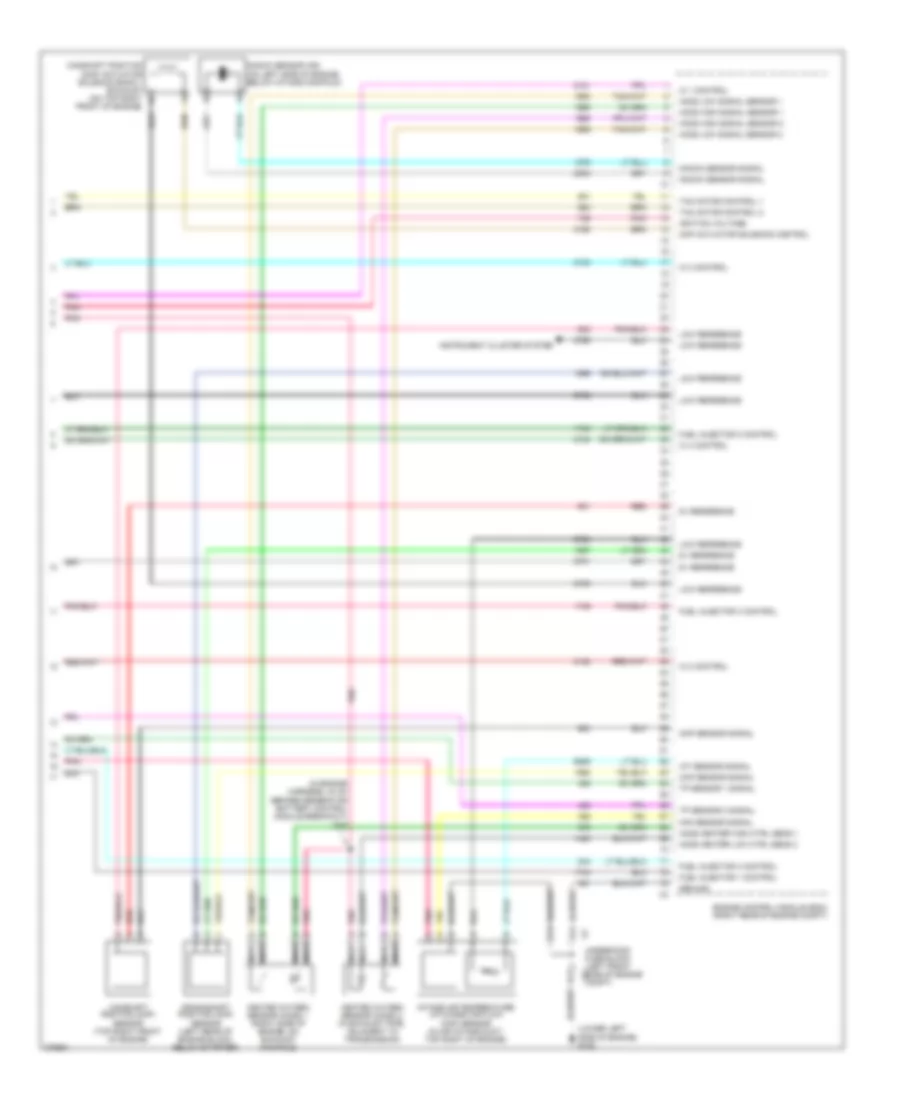 2.9L VIN 9, Engine Performance Wiring Diagram (5 of 5) for Chevrolet Colorado 2008