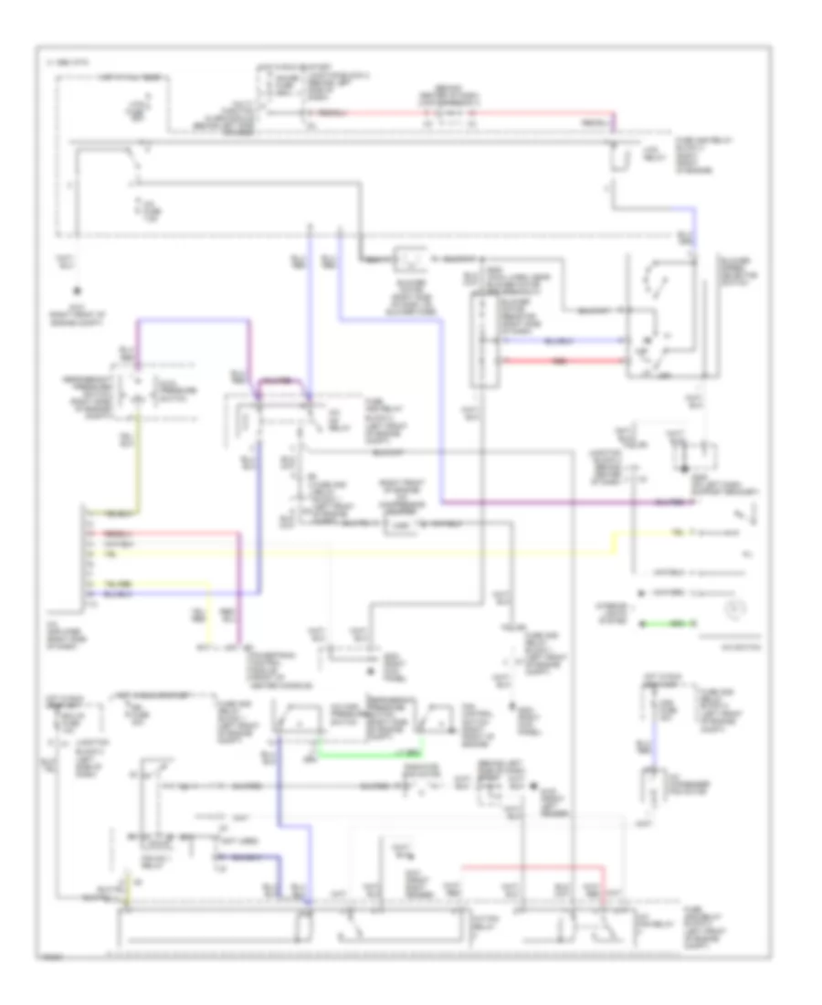 A C Wiring Diagram for Chevrolet Prizm 1998