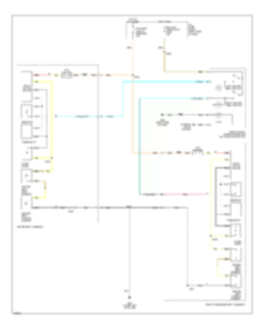 Heated Seats Wiring Diagram for Chevrolet Venture 2004