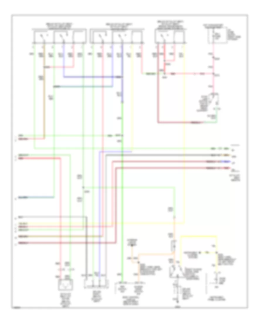 Sit-N-Lift Seat Wiring Diagram (2 of 2) for Chevrolet Venture 2004