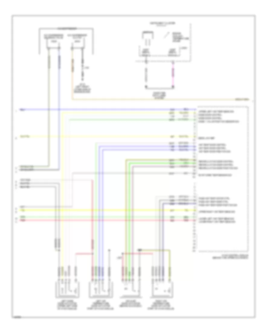 Automatic AC Wiring Diagram (3 of 4) for Chevrolet Silverado 1500 High Country 2014