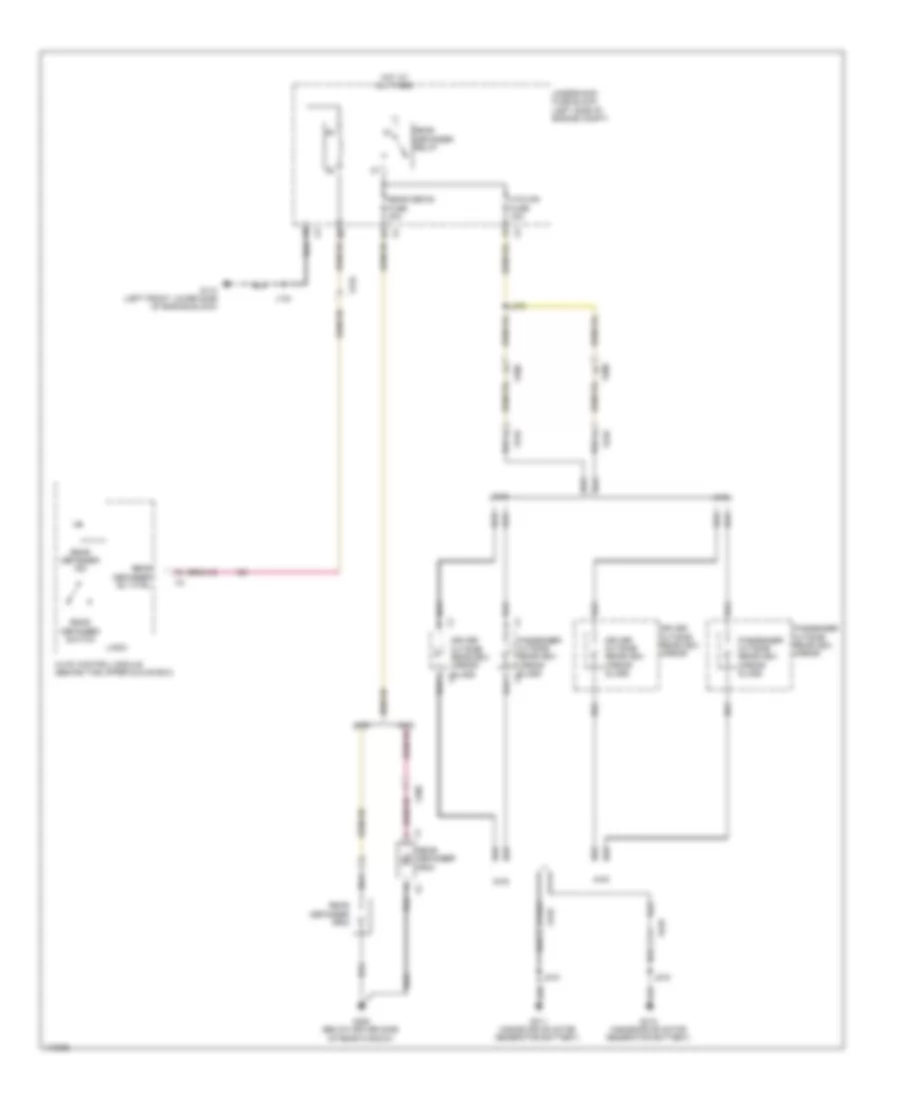 Defoggers Wiring Diagram for Chevrolet Silverado High Country 2014 1500