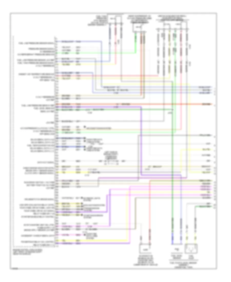 5.3L VIN C, Engine Performance Wiring Diagram (1 of 6) for Chevrolet Silverado 1500 High Country 2014
