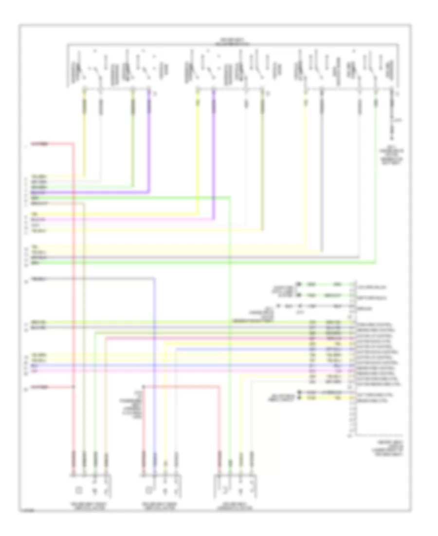 Drivers Memory Seat Wiring Diagram (2 of 2) for Chevrolet Silverado 1500 High Country 2014
