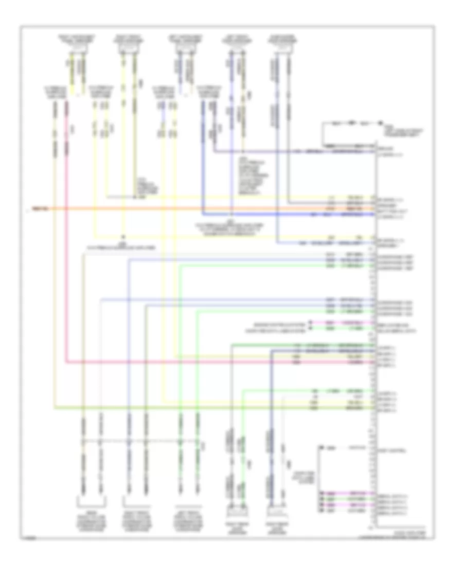 Navigation Wiring Diagram (4 of 4) for Chevrolet Silverado 1500 High Country 2014
