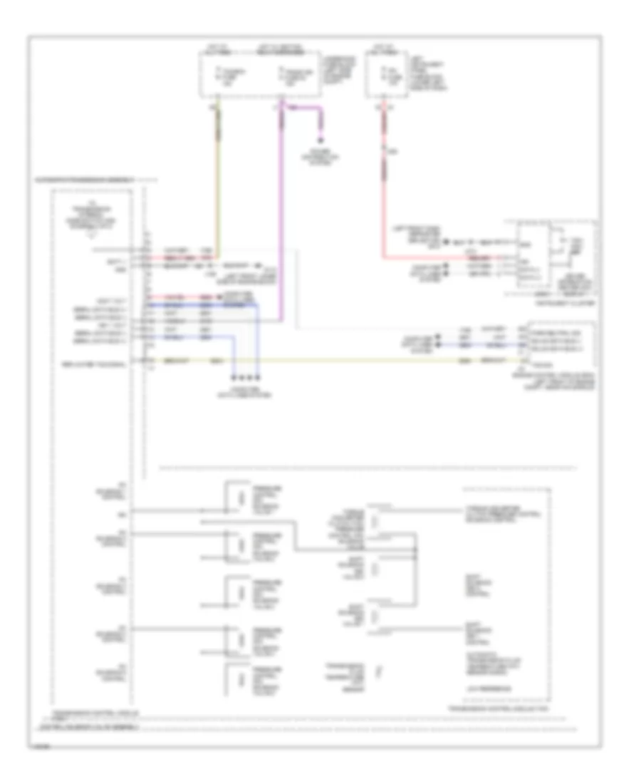 A T Wiring Diagram 1 of 2 for Chevrolet Silverado High Country 2014 1500