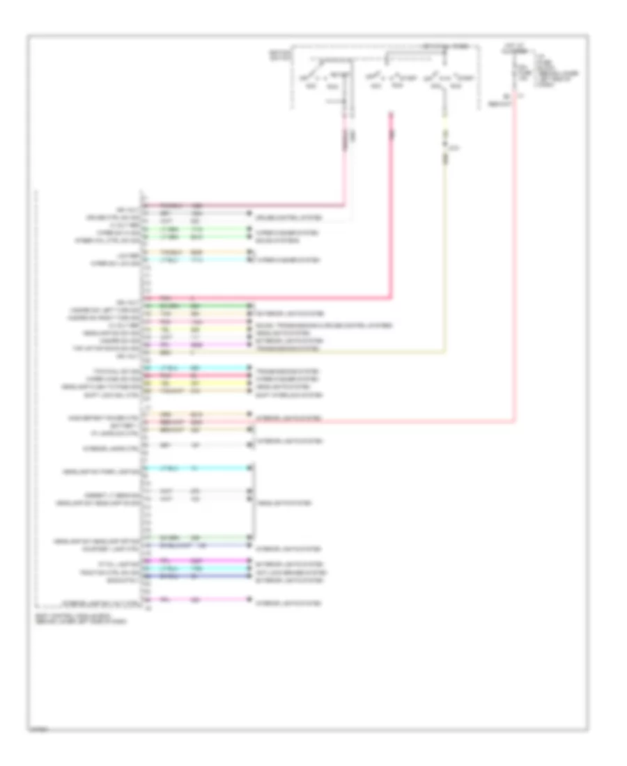 Body Control Modules Wiring Diagram 1 of 3 for Chevrolet Tahoe Hybrid 2008