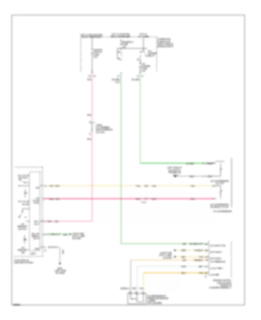 Compressor Wiring Diagram for Chevrolet Impala LS 2012